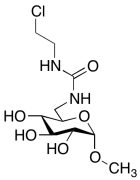 Methyl 6-[[[(2-Chloroethyl)amino]carbonyl]amino]-6-deoxy-&alpha;-D-glucopyranoside