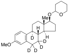 3-O-Methyl 17&beta;-Estradiol-d5 17-O-Tetrahydropyran (Mixture of Diastereomers)