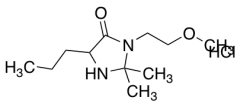 3-(2-Methoxyethyl)-2,2-dimethyl-5-propylimidazolidin-4-one Hydrochloride