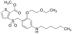 Methyl 3-[[[2-(2-Ethoxyethoxy)-4-(hexylamino)phenyl]amino]sulfonyl]-2-thiophenecarboxylic 