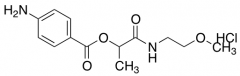 1-[(2-Methoxyethyl)carbamoyl]ethyl 4-aminobenzoate Hydrochloride