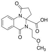 4-(2-Methoxyethyl)-1,5-dioxo-1H,2H,3H,3aH,4H,5H-pyrrolo[1,2-a]quinazoline-3a-carboxylic Ac