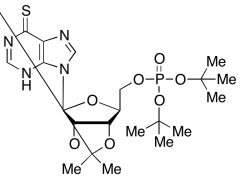 2',3'-O-(1-Methylethylidene)-6-thio-5&rsquo;-inosinic Acid Bis(1,1-Dimethylethyl) Este