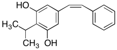 2-(1-Methylethyl)-5-[(1Z)-2-phenylethenyl]-1,3-benzenediol