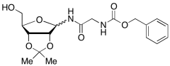 [2-[[2,3-O-(1-methylethylidene)-D-ribofuranosyl]amino]-2-oxoethyl]carbamic Acid Phenylmeth