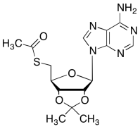 2',​3'-​O-​(1-​Methylethylidene)​-​5'-​thio-​adenosine 5'-​Acetate