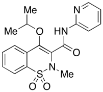 2-Methyl-4-(1-methylethoxy)-N-2-pyridinyl-2H-1,2-benzothiazine-3-carboxamide 1,1-Dioxide
