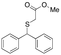 Methyl 2-(Benzhydrylthio)acetate