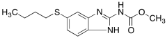 Methyl-N-(5-[butylsulfanyl]-1-H-benzimidazol-2-yl)carbamate