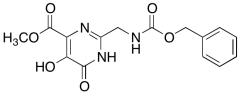 Methyl 2-((((Benzyloxy)carbonyl)amino)methyl)-5-hydroxy-6-oxo-1,6-dihydropyrimidine-4-carb