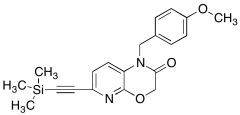 1-(4-Methoxybenzyl)-6-((trimethylsilyl)ethynyl)-1-(h-pyrido[2,3-b][1,4]oxazin-2(3h))-one