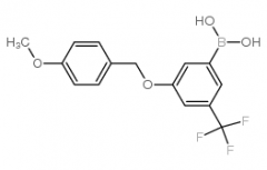 3-(4-Methoxy)benzyloxy-5-trifluoromethylphenylboronic acid