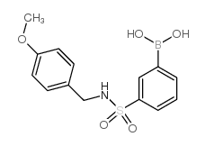 3-[N-(4-Methoxybenzyl)sulfamoyl]phenylboronic acid