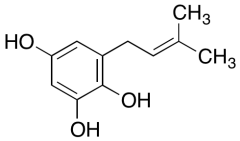 6-(3-Methylbut-2-en-1-yl)benzene-1,2,4-triol