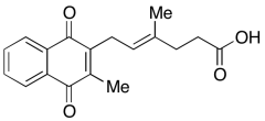 trans-2-Methyl-3-(5'-carboxy-3'-methyl-2'-pentenyl)-1,4-naphthoquinone