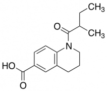 1-(2-Methylbutanoyl)-1,2,3,4-tetrahydroquinoline-6-carboxylic Acid