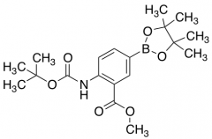 Methyl 2-{[(tert-Butoxy)carbonyl]amino}-5-(tetramethyl-1,3,2-dioxaborolan-2-yl)benzoate