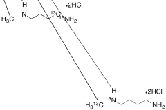 N-Methylbutane-1,4-diamine, Dihydrochloride-13C, 15N