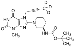 3-Methyl-7-(2-butyn-1-yl)-8-[(R)-3-(tertbutyloxycarbonylamino)piperidin-1-yl]-xanthine-d3