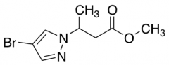 Methyl 3-(4-Bromo-1H-pyrazol-1-yl)butanoate