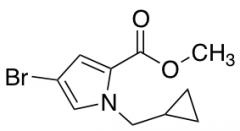 methyl 4-bromo-1-(cyclopropylmethyl)pyrrole-2-carboxylate