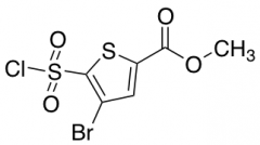 methyl 4-bromo-5-(chlorosulfonyl)thiophene-2-carboxylate