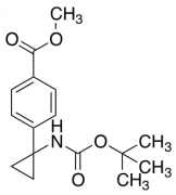 methyl 4-(1-{[(tert-butoxy)carbonyl]amino}cyclopropyl)benzoate