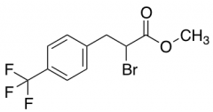 methyl 2-bromo-3-[4-(trifluoromethyl)phenyl]propanoate