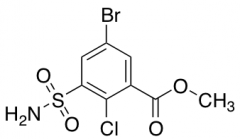 methyl 5-bromo-2-chloro-3-sulfamoylbenzoate