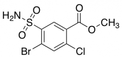 methyl 4-bromo-2-chloro-5-sulfamoylbenzoate