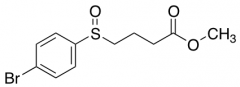 methyl 4-(4-bromobenzenesulfinyl)butanoate