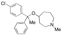 N-Methyl-4-[1-(4-chlorophenyl)-1-phenylethoxy)hexahydroazepine