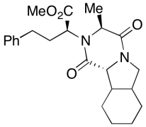 2-((3S,10bR)-3-Methyl-1,4-dioxodecahydropyrazino[2,1-a]isoindol-2(6H)-yl)-4-phenylbutanoic