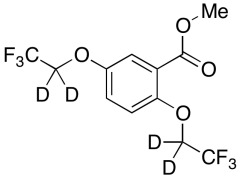 Methyl 2,5-Bis(trifluoroethoxy)benzoate-d4