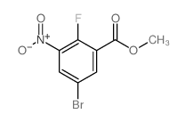 Methyl 5-bromo-2-fluoro-3-nitrobenzoate