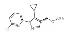 Methyl 1-(6-chloropyridin-2-yl)-5-cyclopropylpyrazole-4-carboxylate