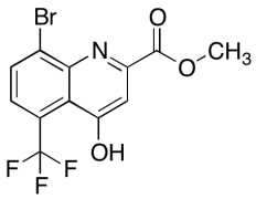 Methyl 8-bromo-4-hydroxy-5-trifluoromethylquinoline-2-carboxylate