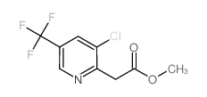 Methyl 2-[3-chloro-5-(trifluoromethyl)-2-pyridinyl]acetate