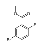 Methyl 5-bromo-2-fluoro-4-methylbenzoate