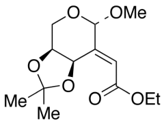 Methyl (2E)-2-Deoxy-2-(2-ethoxy-2-oxoethylidene)-3,4-O-isopropylidene-&beta;-L-erythro