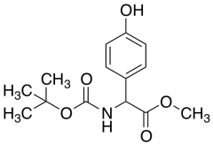 Methyl 2-(Boc-amino)-2-(4-hydroxyphenyl)acetate
