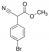 Methyl 2-(4-bromophenyl)-2-cyanoacetate