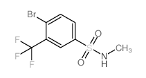 N-Methyl 4-bromo-3-trifluoromethylbenzenesulfonamide