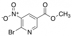 Methyl 6-Bromo-5-nitronicotinate