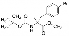 Methyl 2-(4-Bromophenyl)-1-(boc-amino)cyclopropanecarboxylate