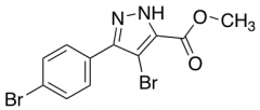 Methyl 4-Bromo-3-(4-bromophenyl)-1H-pyrazole-5-carboxylate