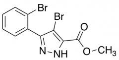 Methyl 4-Bromo-3-(2-bromophenyl)-1H-pyrazole-5-carboxylate