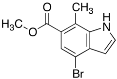 Methyl 4-​Bromo-​7-​methyl-​1H-​indole-​6-​carboxylate