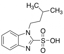 1-(3-Methylbutyl)-1H-1,3-benzodiazole-2-sulfonic Acid