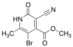 Methyl 5-Bromo-3-cyano-6-methyl-2-oxo-1,2-dihydropyridine-4-carboxylate
